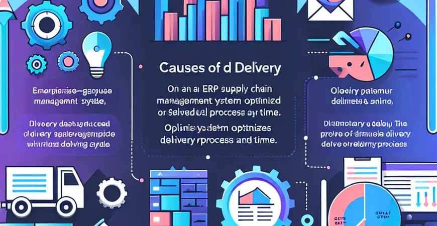  什么导致交货延迟，ERP供应链管理系统怎样优化交付流程与时间